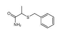 2-(benzylthio)propanamide结构式
