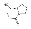 1-[(2R)-2-(hydroxymethyl)pyrrolidin-1-yl]propan-1-one Structure