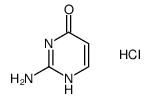 2-氨基-4-羟基嘧啶盐酸盐/异胞嘧啶盐酸盐结构式