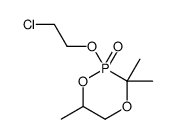 2-(2-chloroethoxy)-3,3,6-trimethyl-1,4,2λ5-dioxaphosphinane 2-oxide结构式