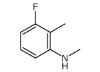 (3-Fluoro-2-methyl-phenyl)-methyl-amine Structure