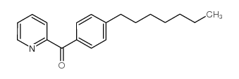 2-(4-HEPTYLBENZOYL)PYRIDINE Structure