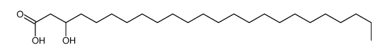 3-hydroxy Lignoceric Acid Structure