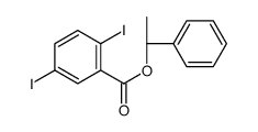 [(1S)-1-phenylethyl] 2,5-diiodobenzoate结构式