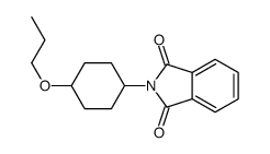 2-(4-propoxycyclohexyl)isoindole-1,3-dione Structure