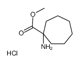 METHYL 1-AMINO-1-CYCLOHEPTANECARBOXYLATE structure