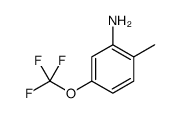 2-甲基-5-(三氟甲氧基)苯胺结构式