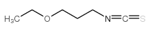 1-乙氧基-3-异硫代氰酰基丙烷结构式