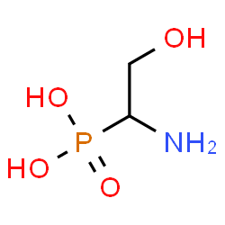 1-amino-2-hydroxyethane phosphonic acid Structure