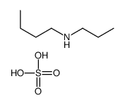 N-propylbutan-1-amine,sulfuric acid Structure
