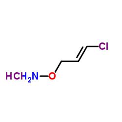 反式-3-氯-2-丙烯基羟胺盐酸盐结构式