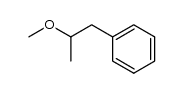 methyl 1-phenyl-2-propyl ether Structure