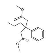 3-phenyl-3-propyl-glutaric acid dimethyl ester结构式