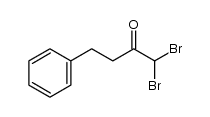 1,1-dibromo-4-phenylbutan-2-one结构式