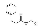 chloromethyl 3-phenylpropanoate结构式