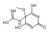 (5-methoxy-2,4,6-trioxo-1,3-diazinan-5-yl)urea结构式