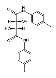 Lg-tartaric acid di-p-toluidide结构式