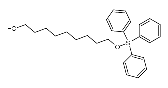 9-(triphenylsilyloxy)-1-nonanol结构式