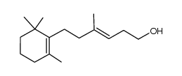 (E)-4-Methyl-6-(2',6',6'-trimethyl-1'-cyclohexenyl)hex-3-en-1-ol Structure