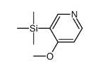 (4-methoxypyridin-3-yl)-trimethylsilane structure