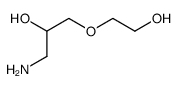 1-amino-3-(2-hydroxyethoxy)propan-2-ol结构式