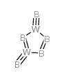 五硼化二钨结构式