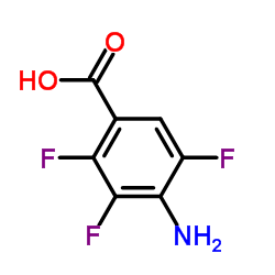 Benzoic acid, 4-amino-2,3,5-trifluoro- (9CI) picture