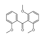 (2,6-dimethoxyphenyl)-(2-methoxyphenyl)methanone Structure