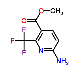 Methyl 6-amino-2-(trifluoromethyl)nicotinate Structure