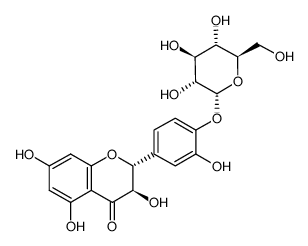 taxifolin O-α-D-glucoside结构式