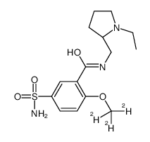 Levosulpiride-d3结构式