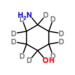 4-Aminocyclohexanol-d10结构式