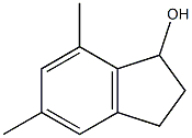 5,7-DIMETHYL-2,3-DIHYDRO-1H-INDEN-1-OL Structure