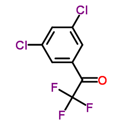 3',5'-二氯-2,2,2-三氟苯乙酮结构式