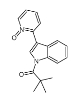 2-(1-pivaloyl-1H-indol-3-yl)pyridine N-oxide Structure