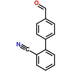 2'-氰基-4-甲醛基联苯结构式