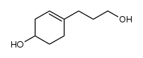 4-(3-hydroxypropyl)cyclohex-3-enol Structure