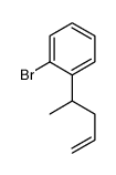 1-bromo-2-pent-4-en-2-ylbenzene Structure