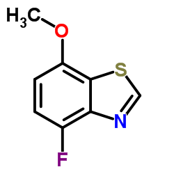 4-Fluoro-7-methoxy-1,3-benzothiazole Structure