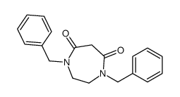 1,4-dibenzyl-1,4-diazepane-5,7-dione Structure