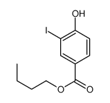 4-羟基-3-碘苯甲酸丁酯结构式