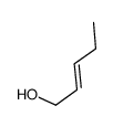 (E)-2-penten-1-ol Structure
