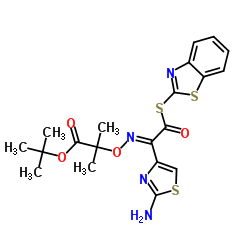头孢他啶侧链酸活性酯结构式