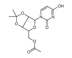 2',3'-O-(isopropylidene)uridine 5'-acetate Structure