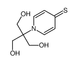 1-[1,3-dihydroxy-2-(hydroxymethyl)propan-2-yl]pyridine-4-thione结构式