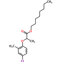 MECOPROP-1-OCTYL ESTER结构式