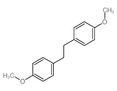 Benzene,1,1'-(1,2-ethanediyl)bis[4-methoxy- structure