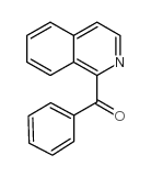 Methanone,1-isoquinolinylphenyl- Structure