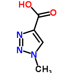 1-Methyl-1H-1,2,3-triazole-4-carboxylic acid Structure