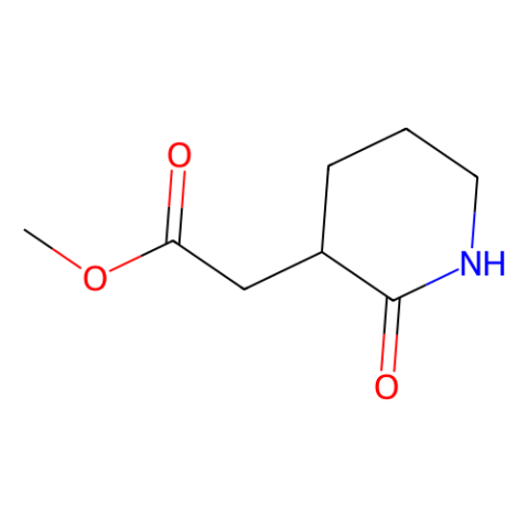 2-(2-氧代-3-哌啶)乙酸甲酯结构式